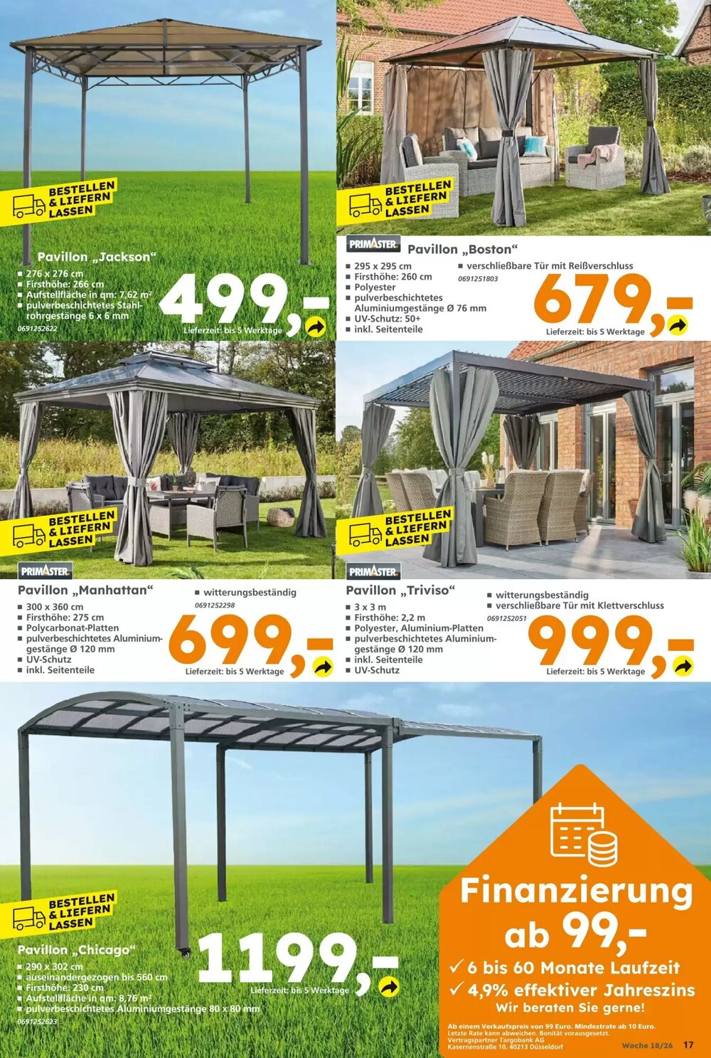 Globus Baumarkt Prospekt (ab 26.04.2026) zum Blättern - Seite 17