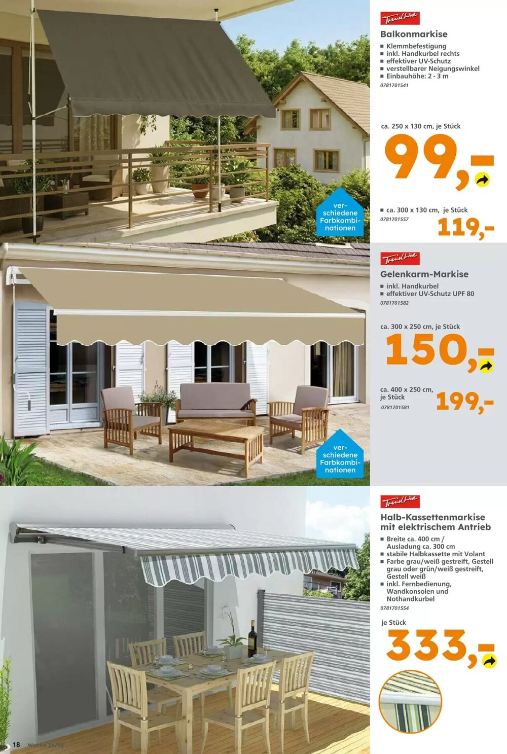 Globus Baumarkt Prospekt (ab 26.04.2026) zum Blättern - Seite 18