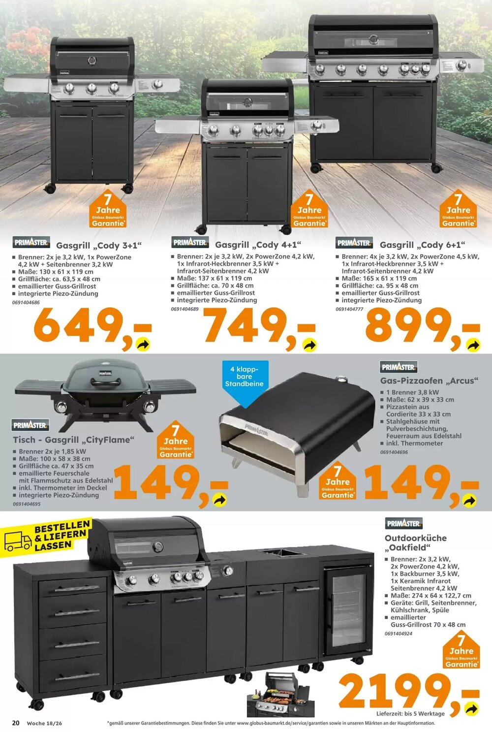 Globus Baumarkt Prospekt (ab 26.04.2026) zum Blättern - Seite 20