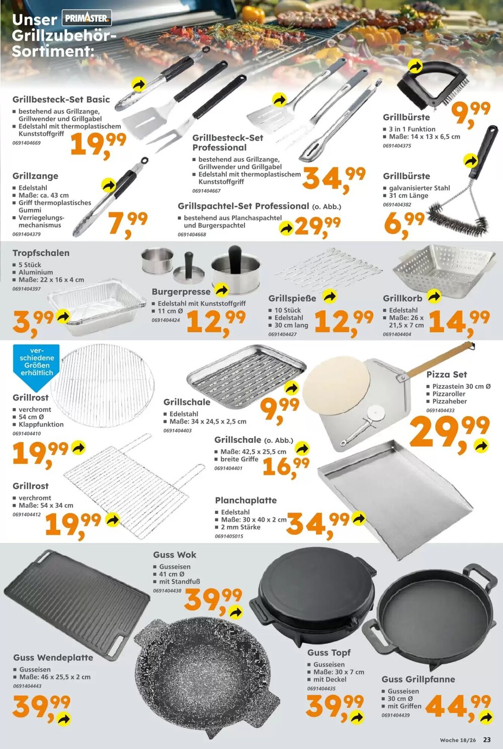 Globus Baumarkt Prospekt (ab 26.04.2026) zum Blättern - Seite 23