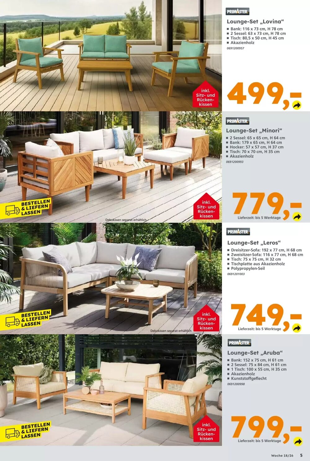 Globus Baumarkt Prospekt (ab 26.04.2026) zum Blättern - Seite 5