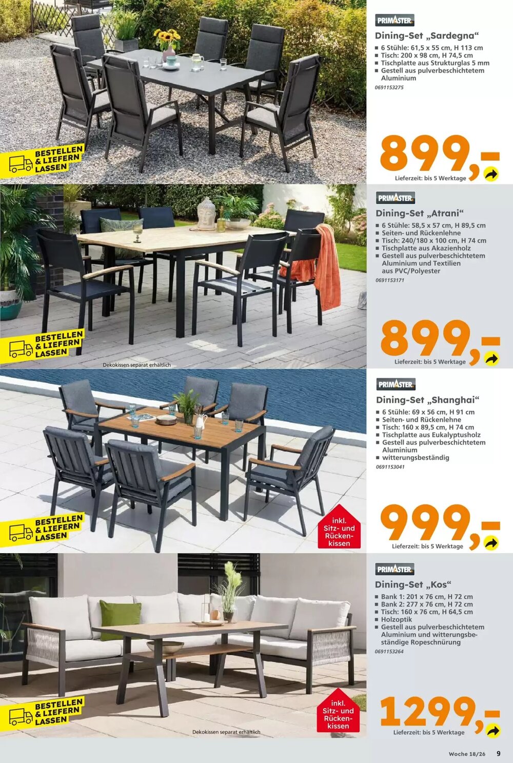 Globus Baumarkt Prospekt (ab 26.04.2026) zum Blättern - Seite 9