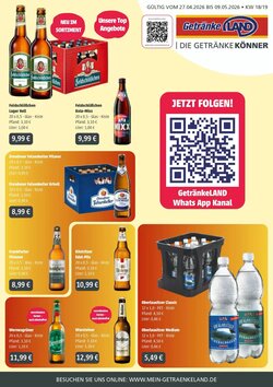 Getränkeland Prospekt (ab 26.04.2026) zum Blättern