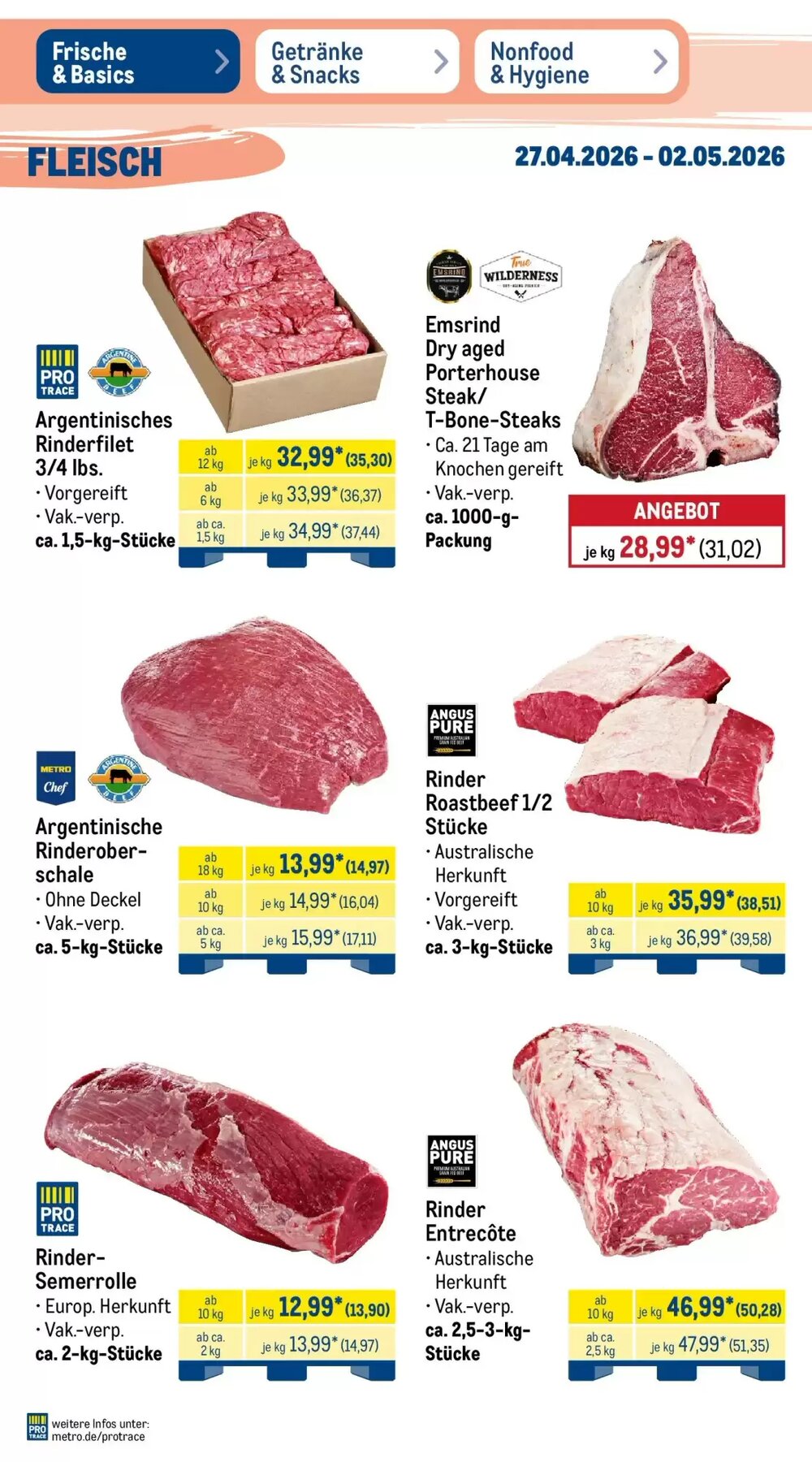 METRO Prospekt (ab 26.04.2026) zum Blättern - Seite 3