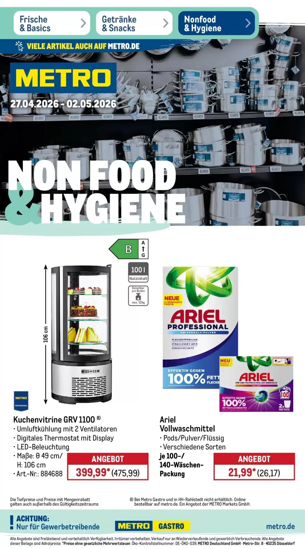 METRO Prospekt (ab 26.04.2026) zum Blättern - Seite 39