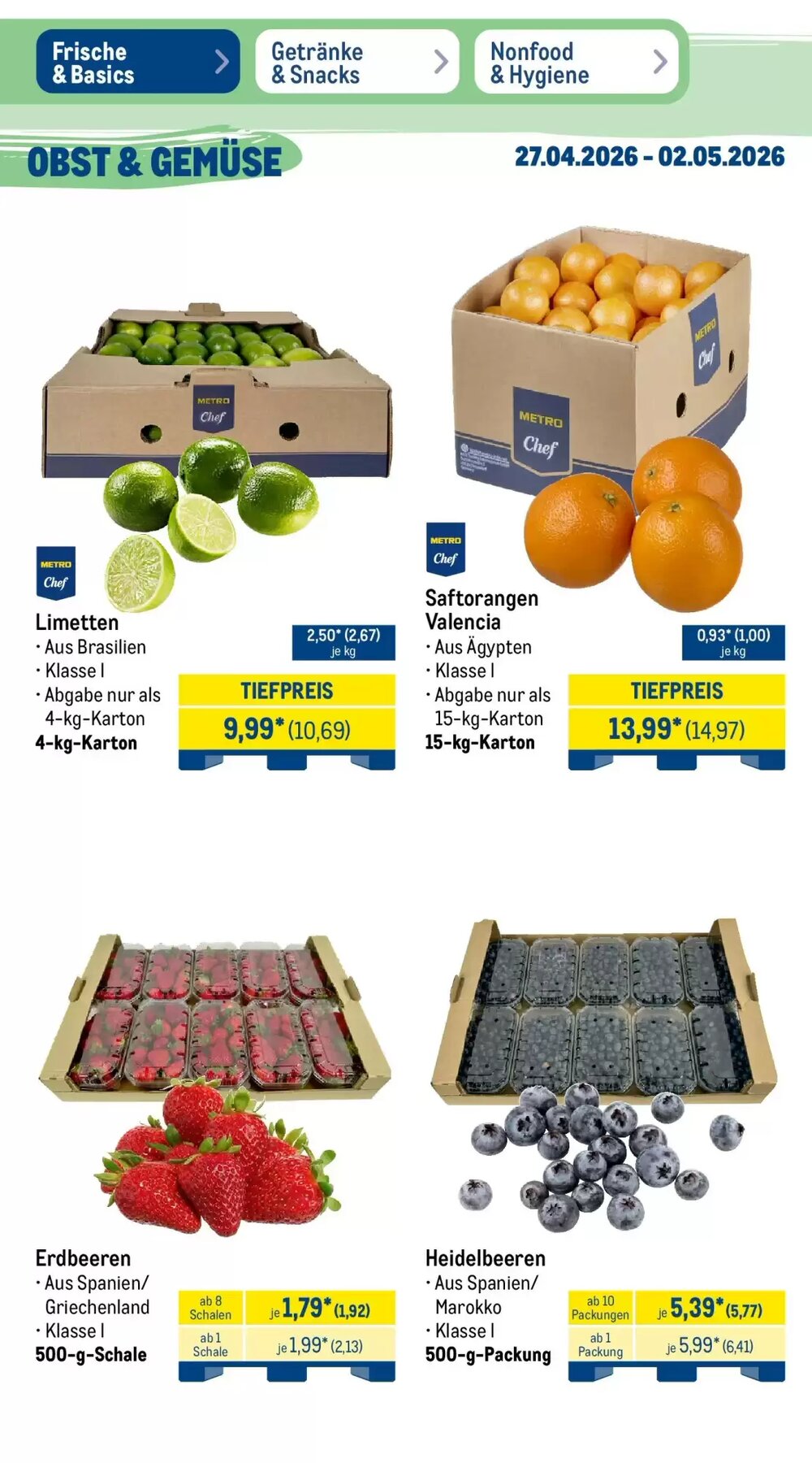 METRO Prospekt (ab 26.04.2026) zum Blättern - Seite 9
