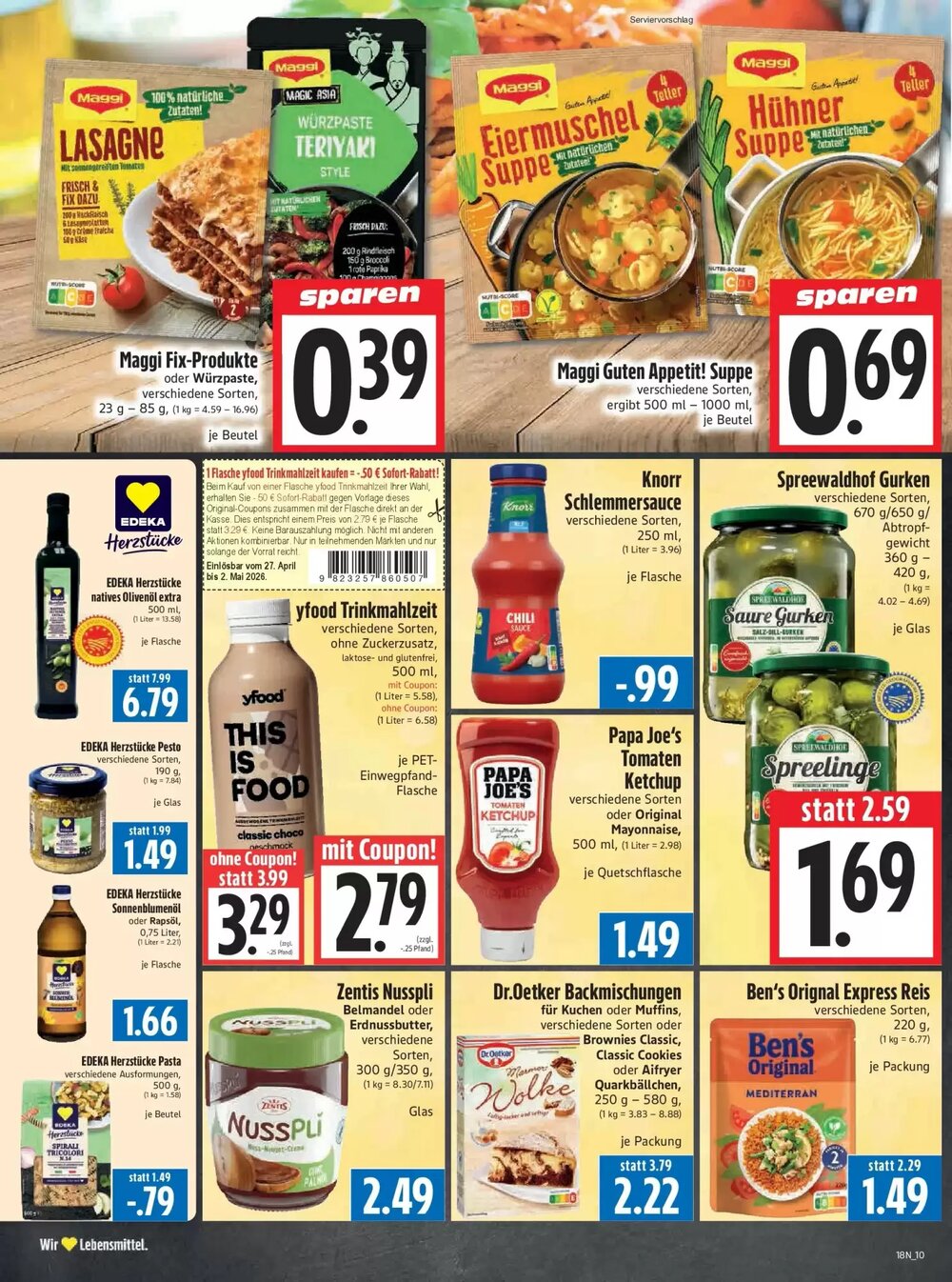 EDEKA Hahner Prospekt (ab 26.04.2026) zum Blättern - Seite 12