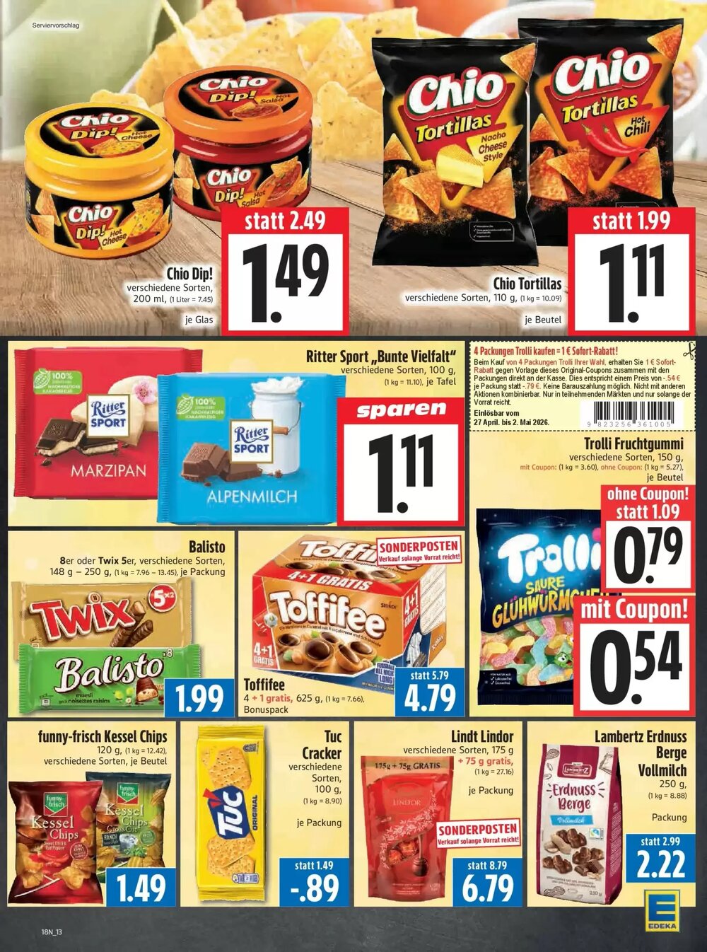 EDEKA Hahner Prospekt (ab 26.04.2026) zum Blättern - Seite 15