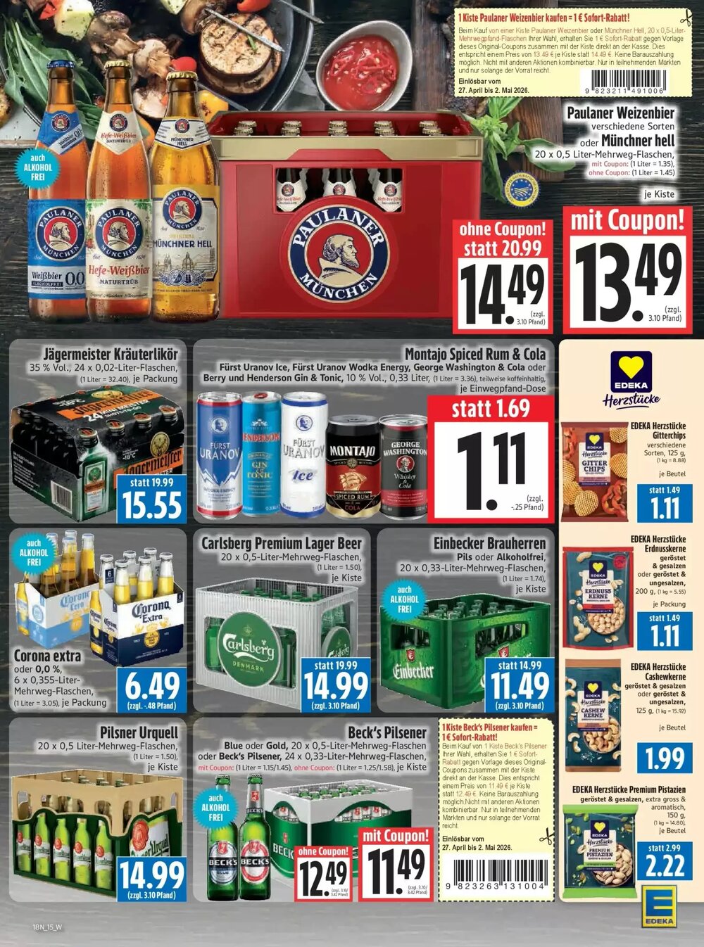 EDEKA Hahner Prospekt (ab 26.04.2026) zum Blättern - Seite 17