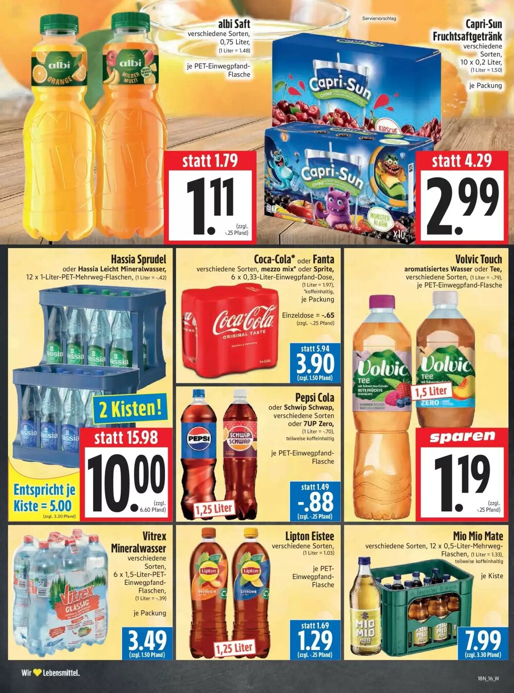 EDEKA Hahner Prospekt (ab 26.04.2026) zum Blättern - Seite 18