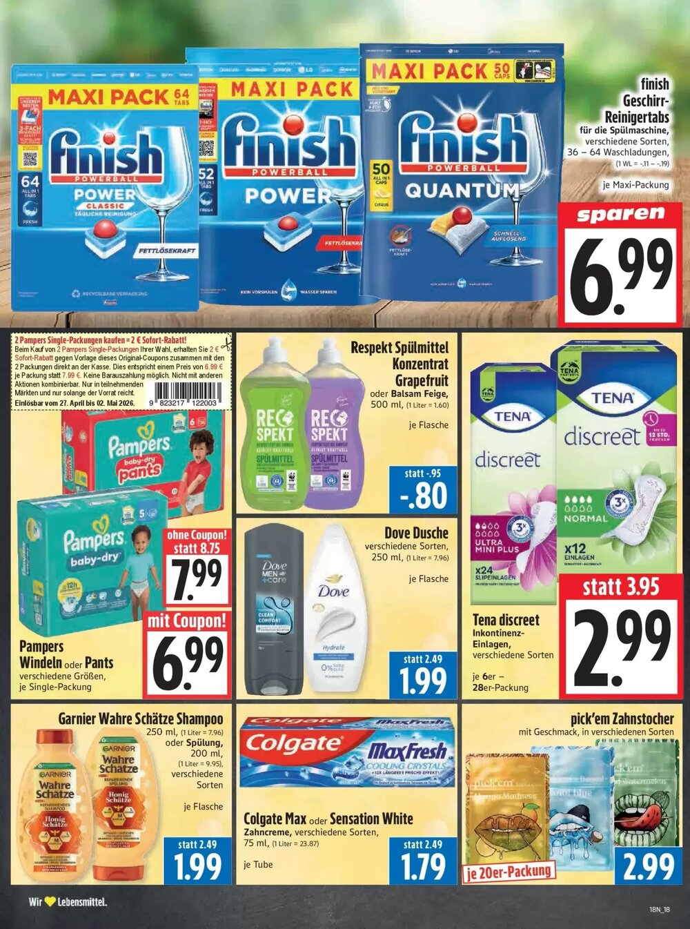 EDEKA Hahner Prospekt (ab 26.04.2026) zum Blättern - Seite 20