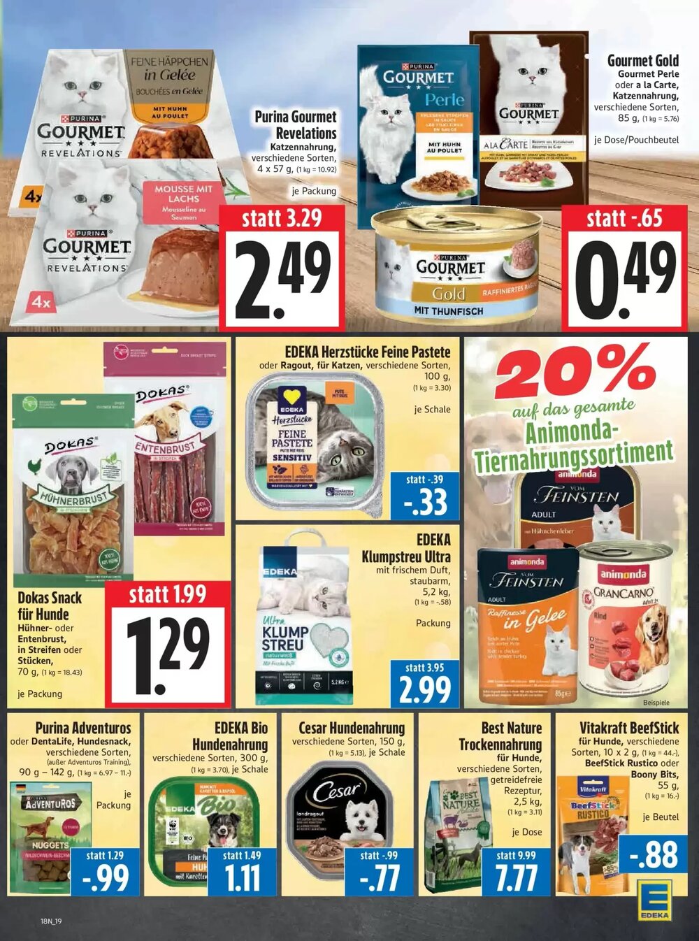 EDEKA Hahner Prospekt (ab 26.04.2026) zum Blättern - Seite 21