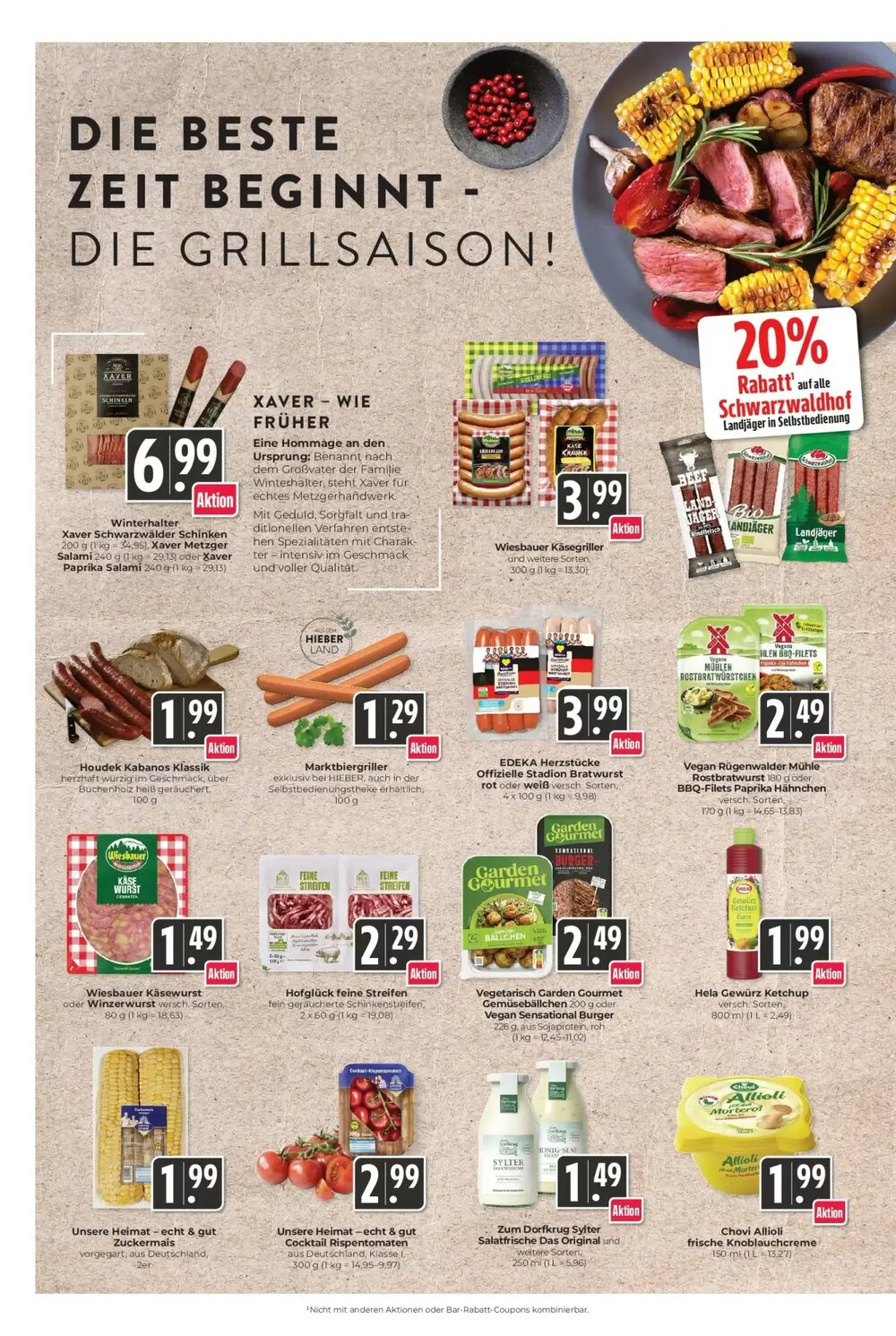 Hieber's Frische Center Prospekt (ab 26.04.2026) zum Blättern - Seite 10