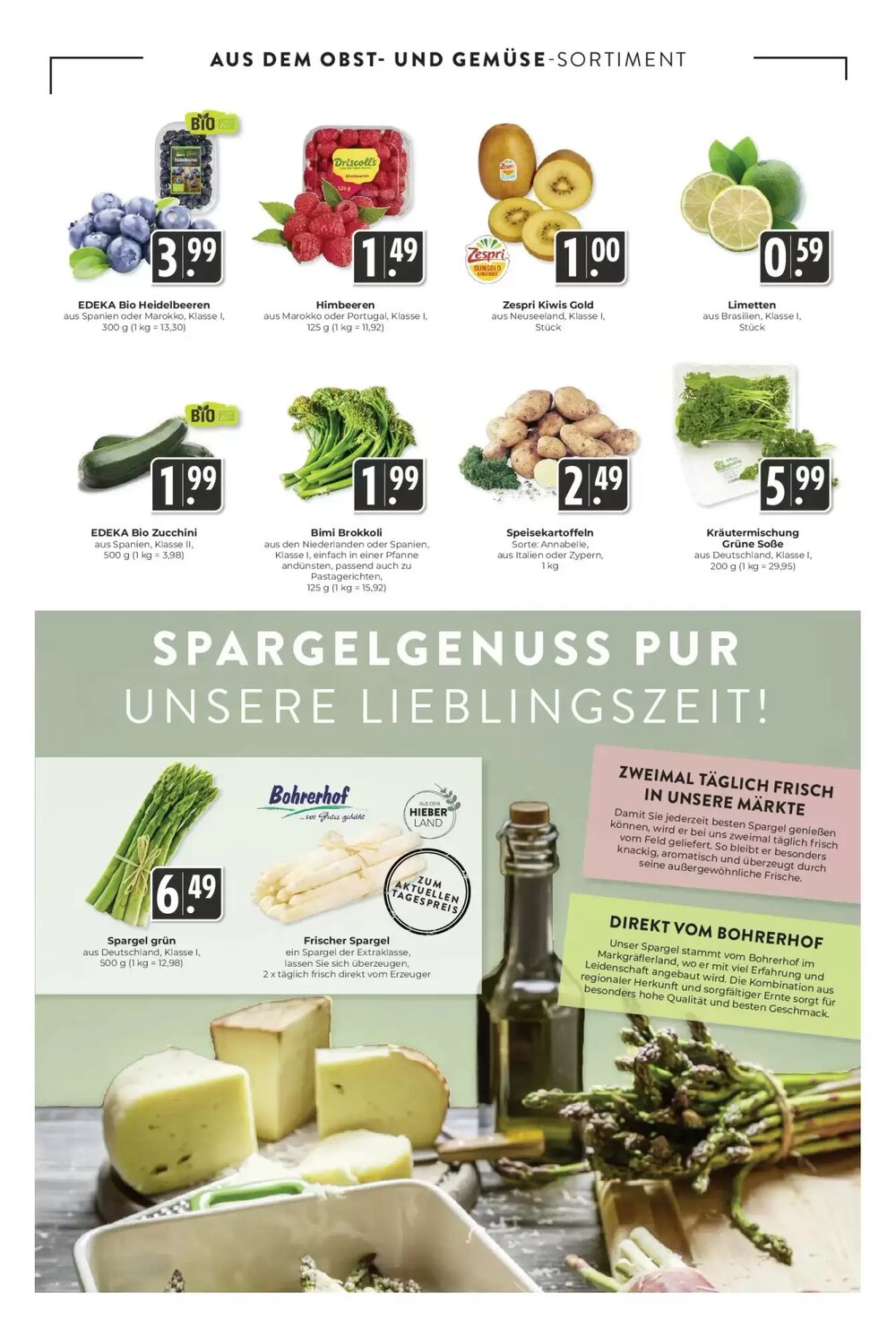 Hieber's Frische Center Prospekt (ab 26.04.2026) zum Blättern - Seite 7