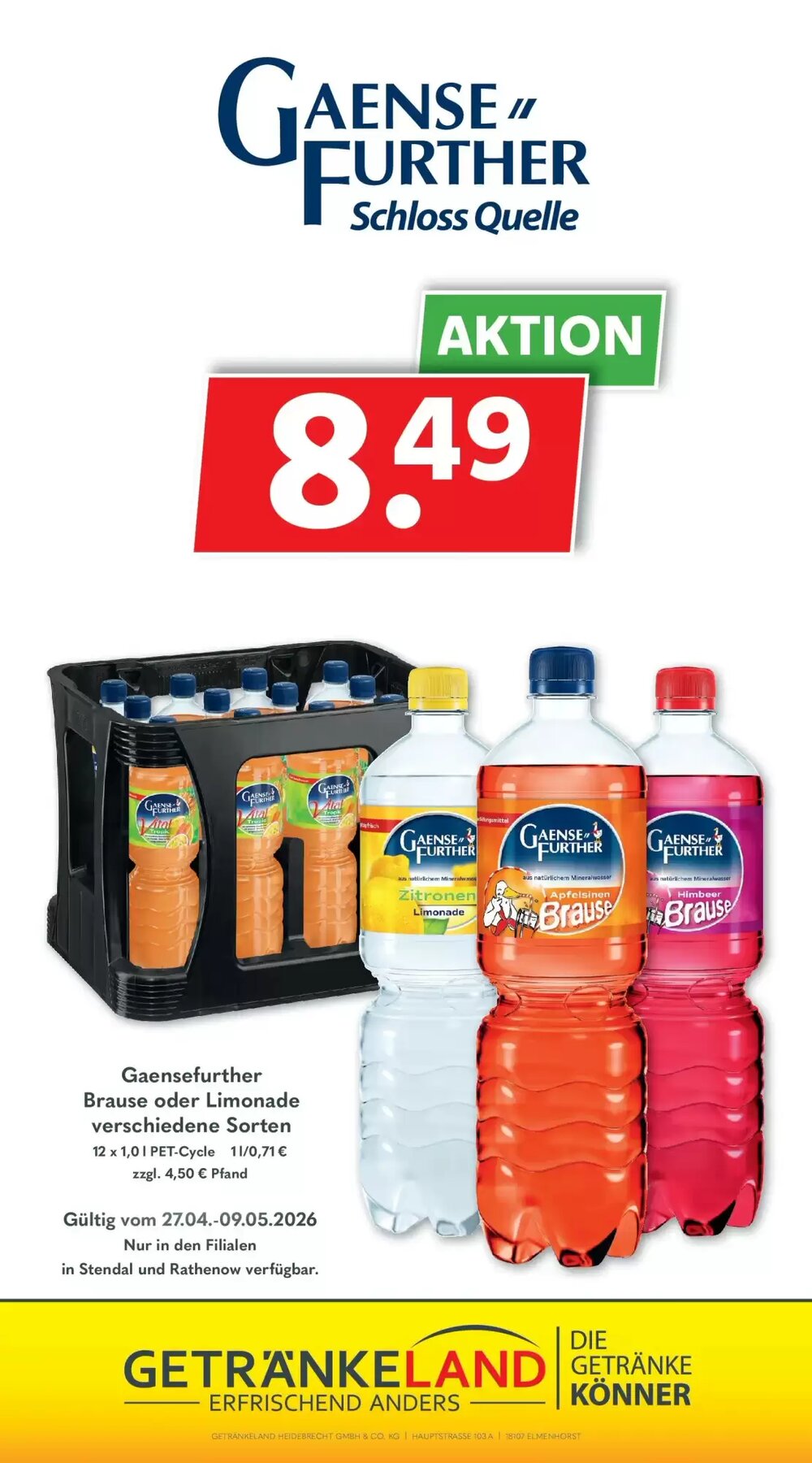 Getränkeland Prospekt (ab 26.04.2026) zum Blättern - Seite 12