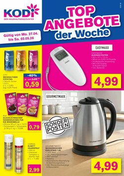 KODi Prospekt (ab 27.04.2026) zum Blättern