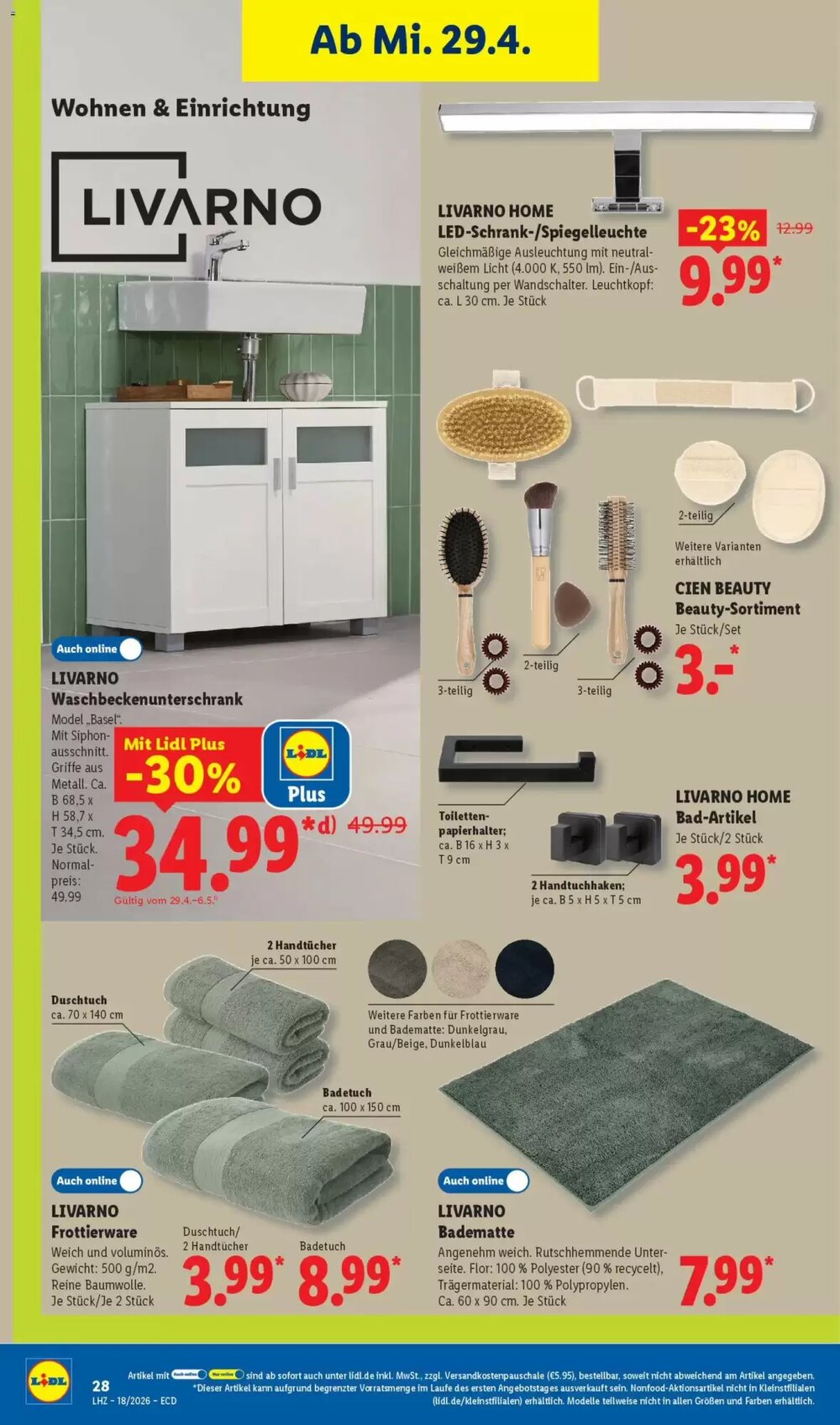 Lidl Prospekt (ab 27.04.2026) zum Blättern - Seite 22