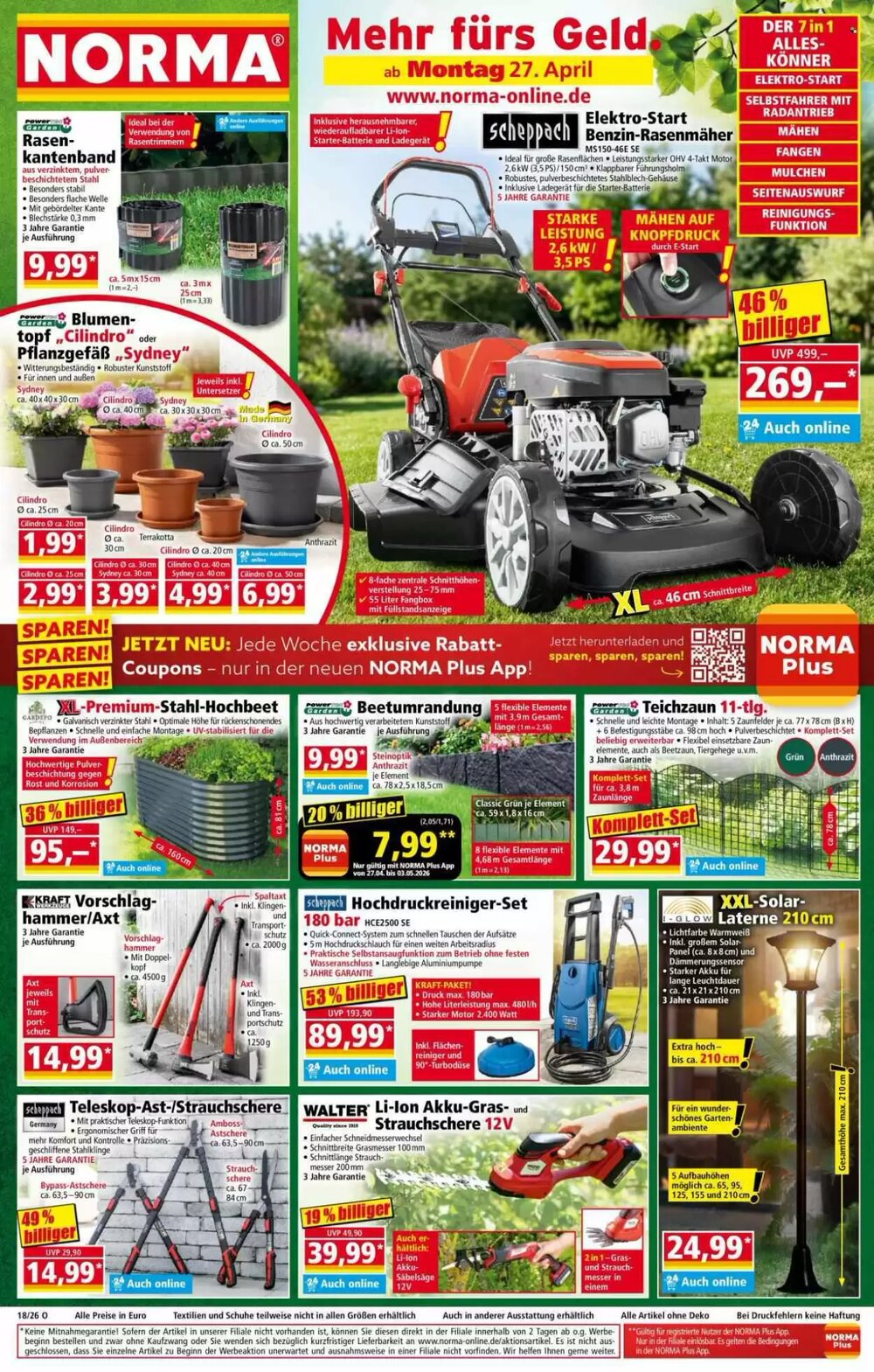 Norma Prospekt (ab 27.04.2026) zum Blättern - Seite 1