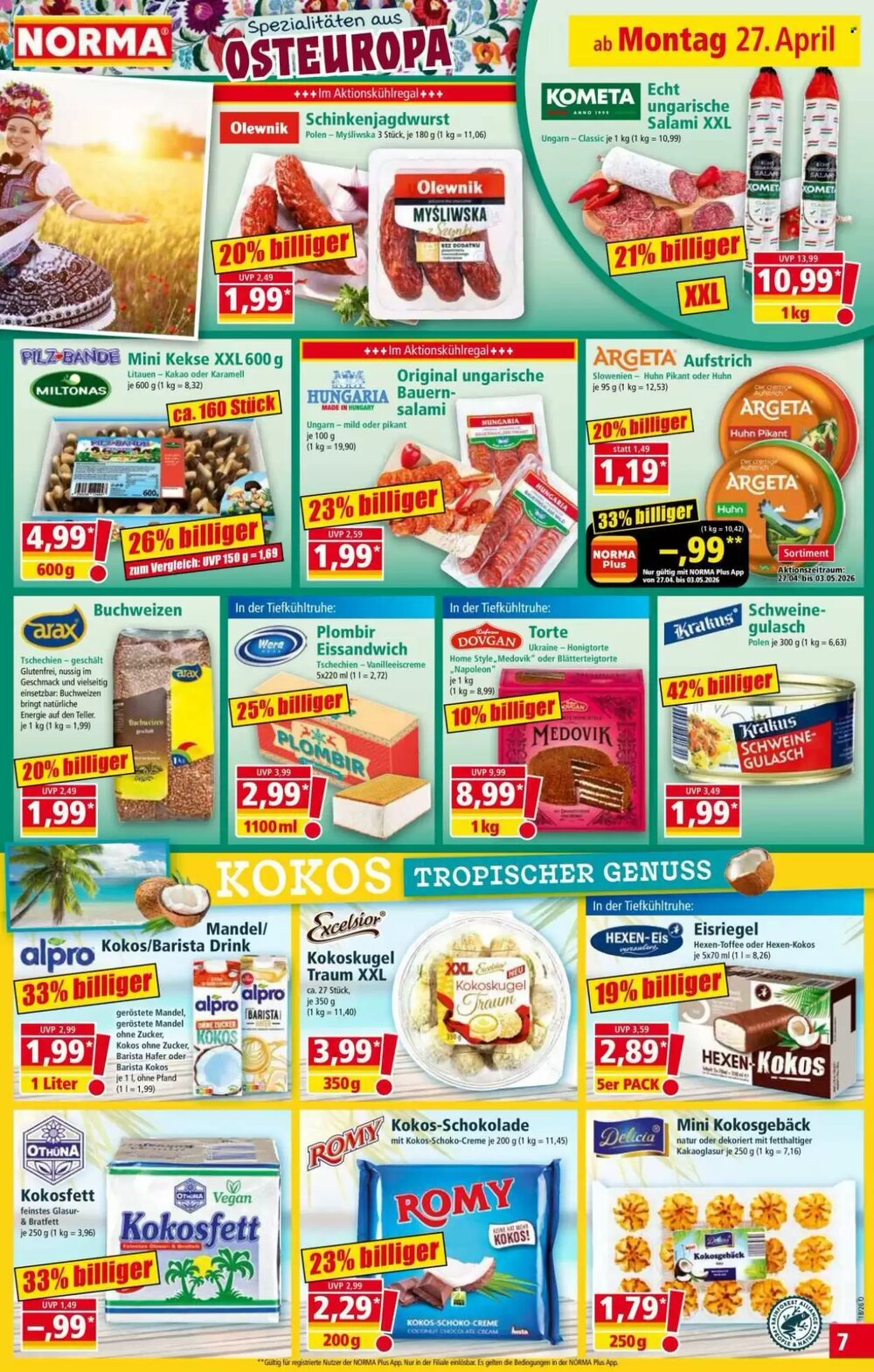Norma Prospekt (ab 27.04.2026) zum Blättern - Seite 7