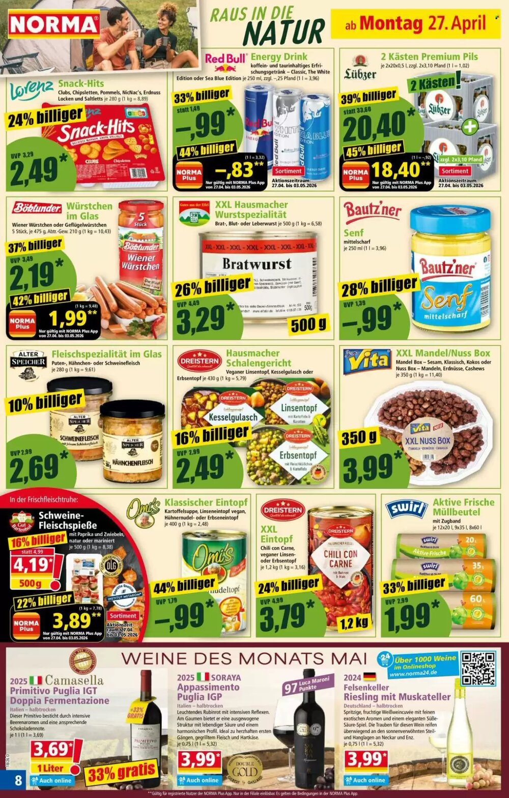 Norma Prospekt (ab 27.04.2026) zum Blättern - Seite 8