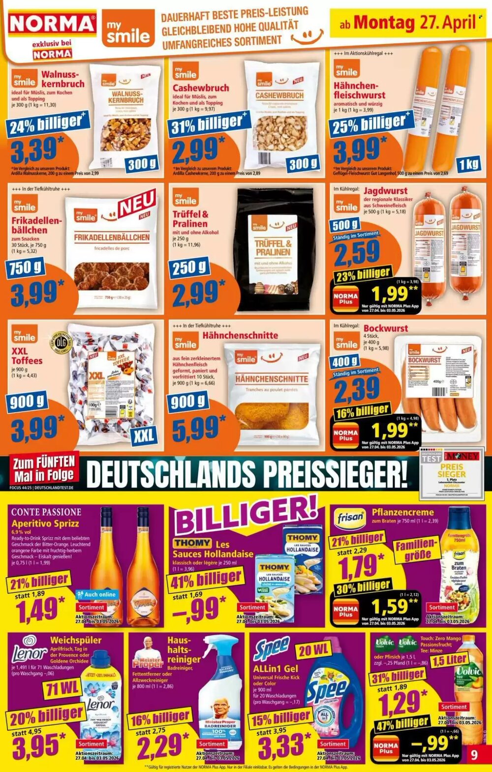 Norma Prospekt (ab 27.04.2026) zum Blättern - Seite 9