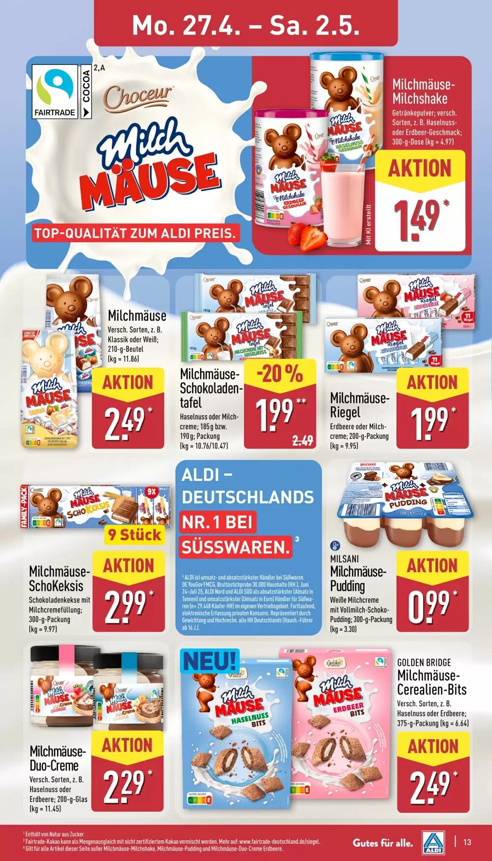 Aldi Nord Prospekt (ab 27.04.2026) zum Blättern - Seite 13