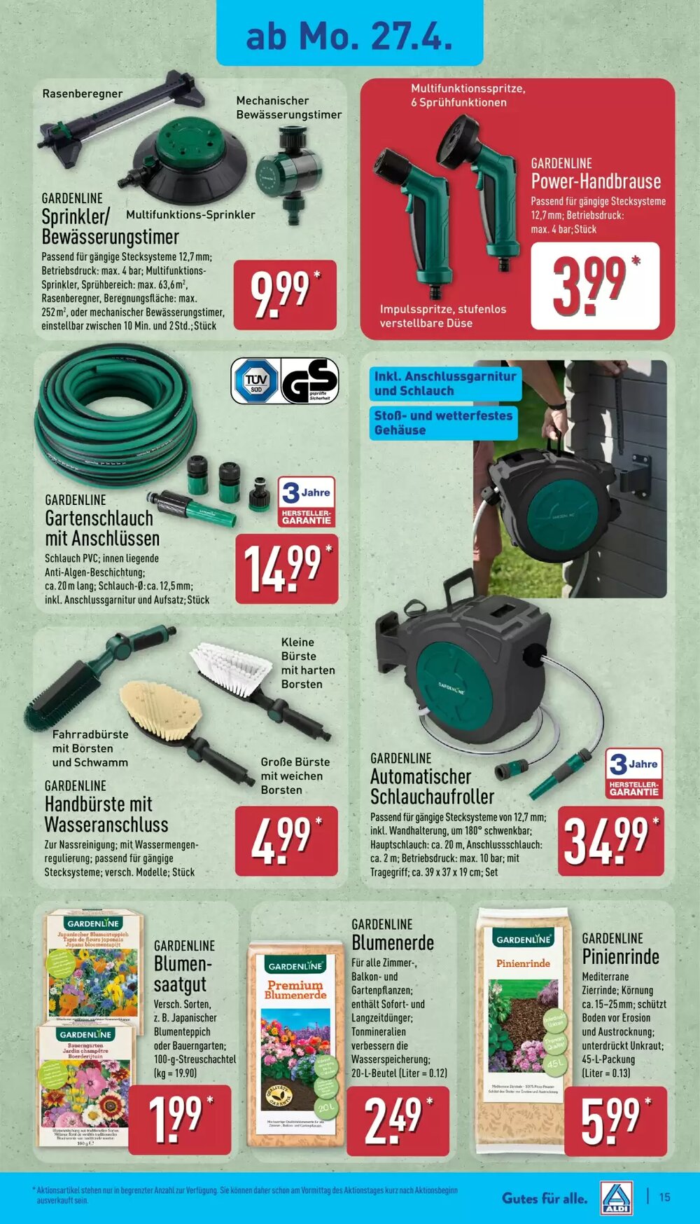 Aldi Nord Prospekt (ab 27.04.2026) zum Blättern - Seite 15