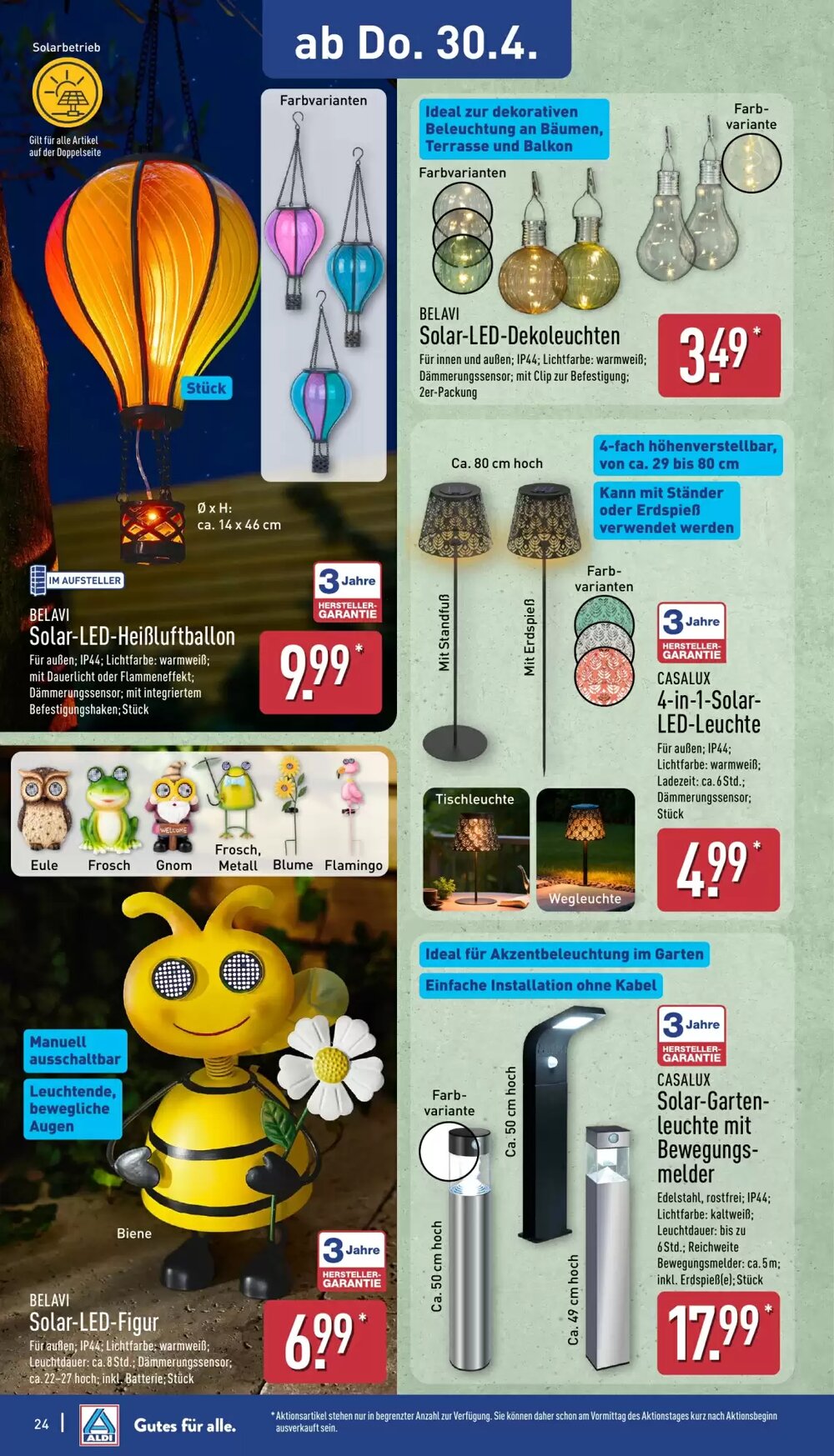 Aldi Nord Prospekt (ab 27.04.2026) zum Blättern - Seite 24