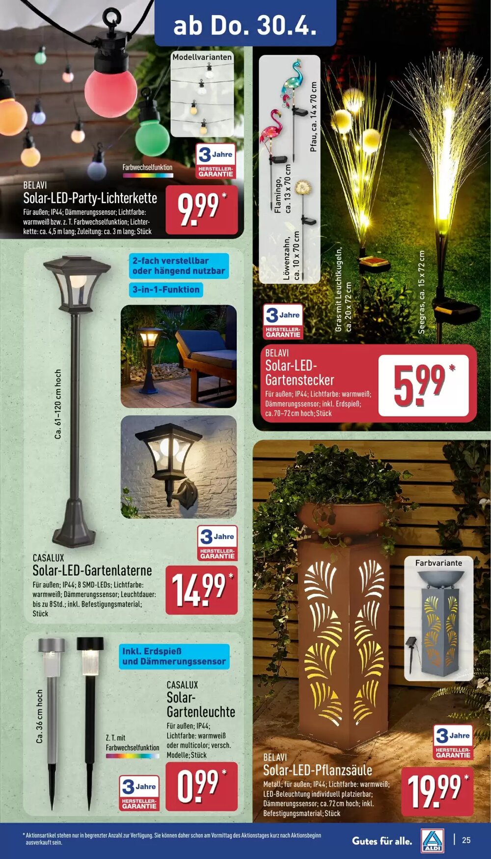 Aldi Nord Prospekt (ab 27.04.2026) zum Blättern - Seite 25