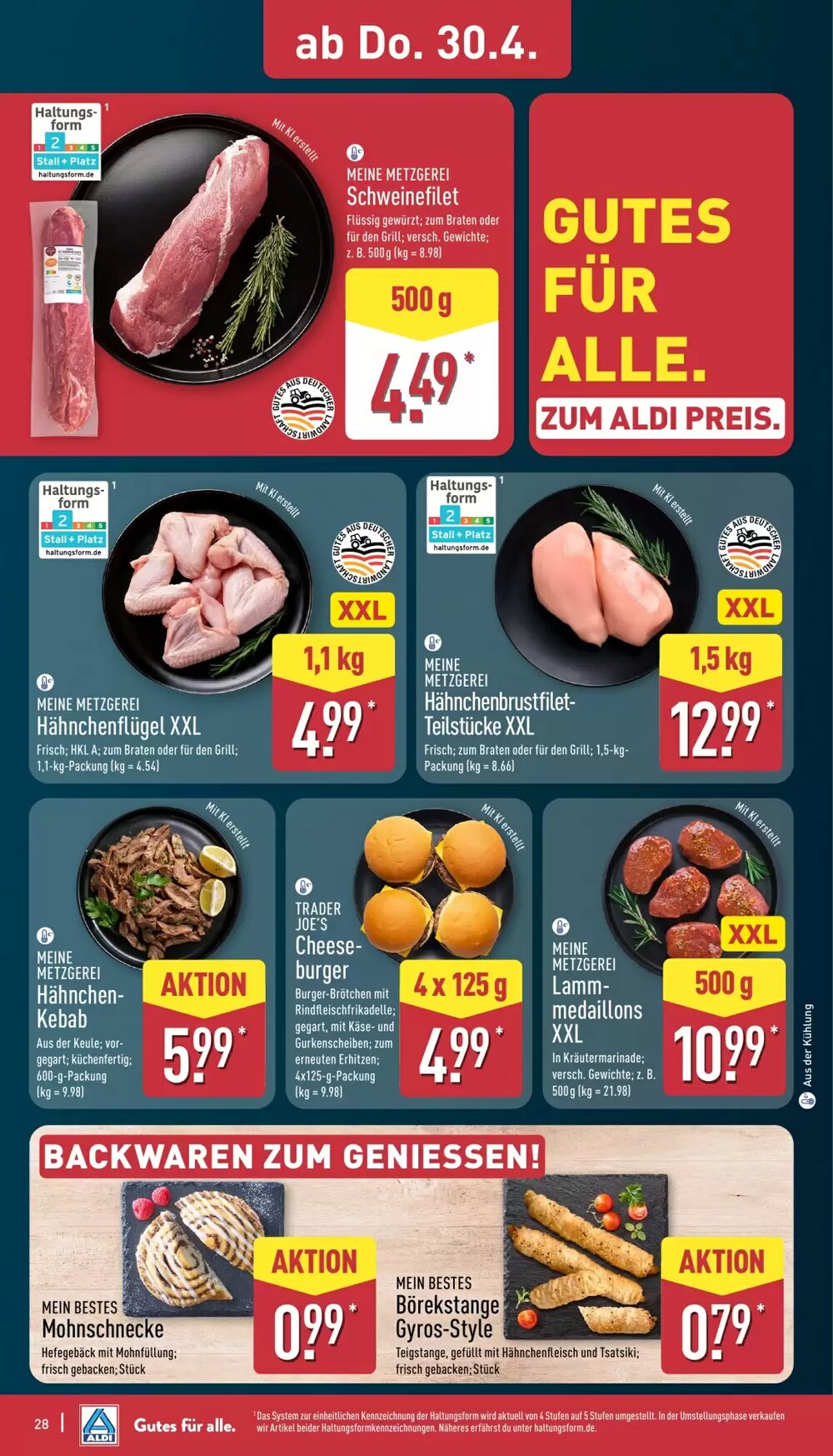 Aldi Nord Prospekt (ab 27.04.2026) zum Blättern - Seite 28