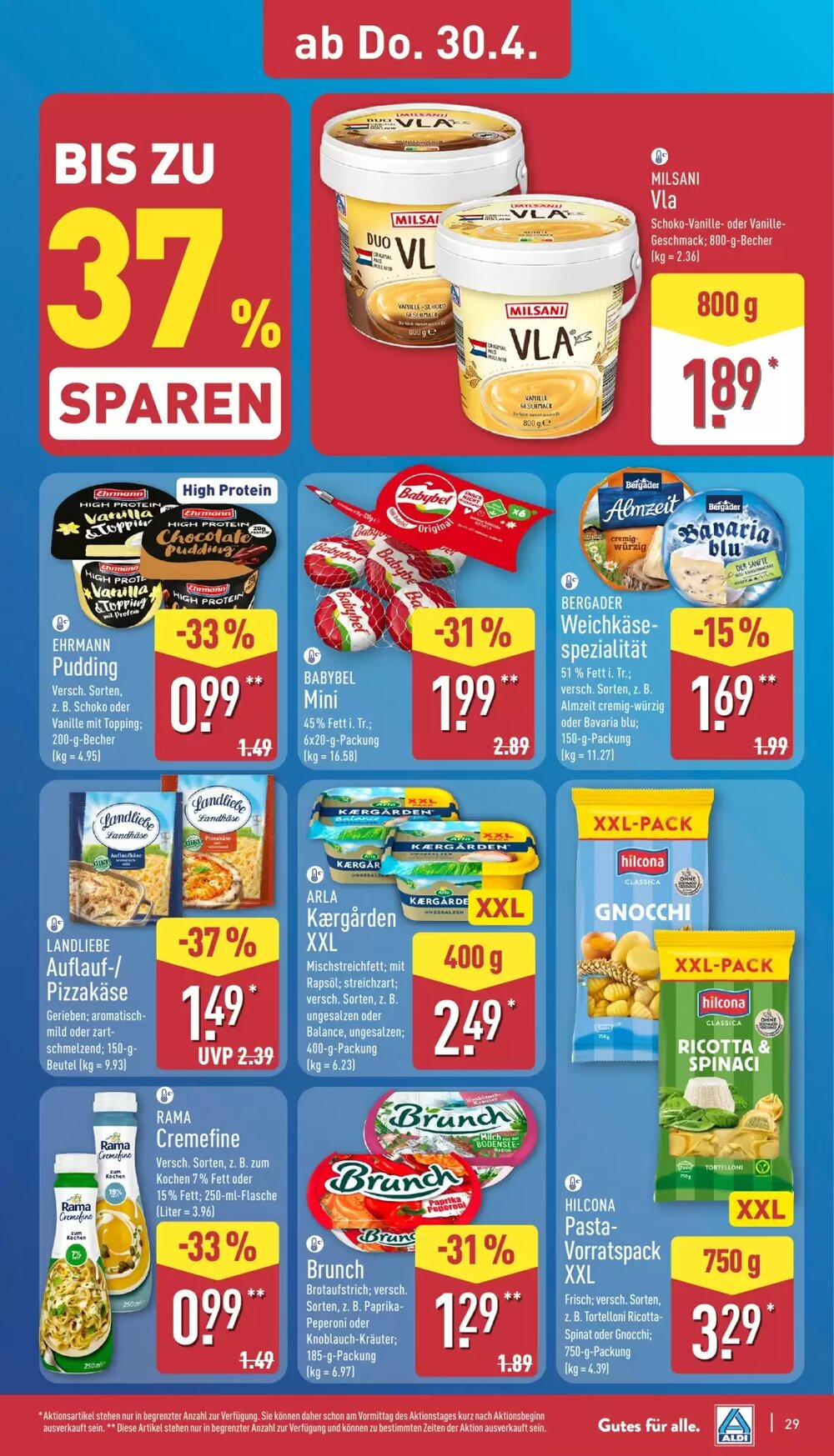 Aldi Nord Prospekt (ab 27.04.2026) zum Blättern - Seite 29