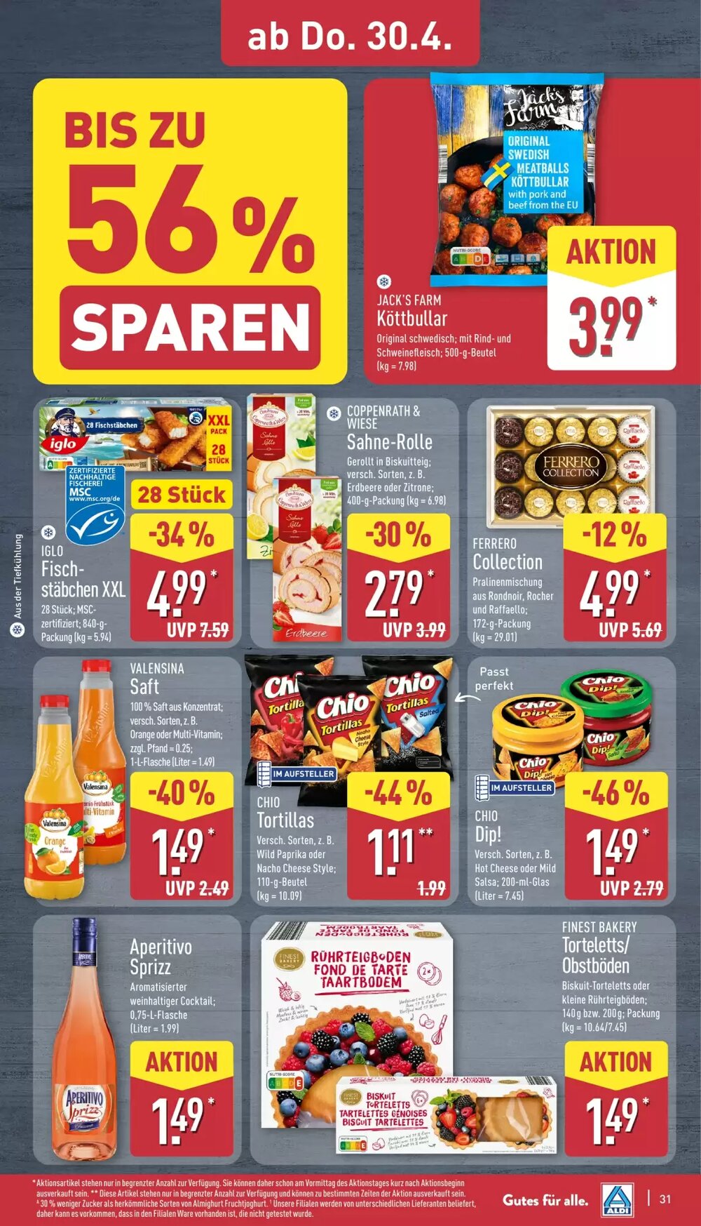 Aldi Nord Prospekt (ab 27.04.2026) zum Blättern - Seite 31