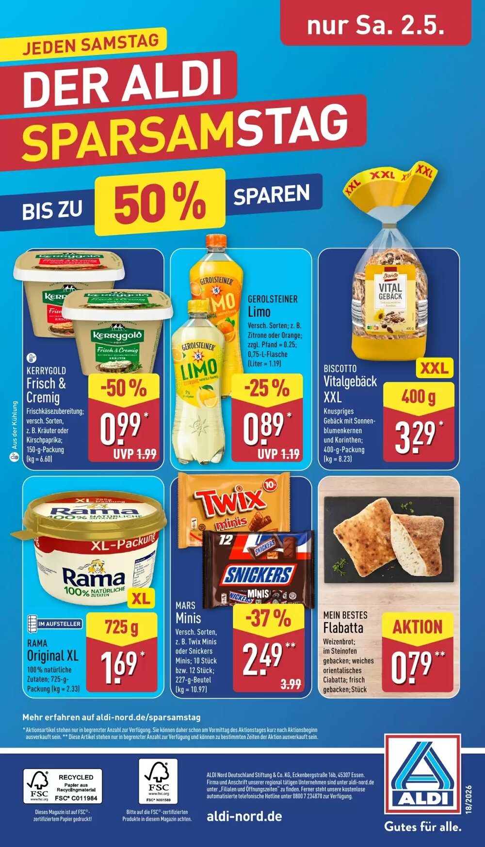 Aldi Nord Prospekt (ab 27.04.2026) zum Blättern - Seite 32