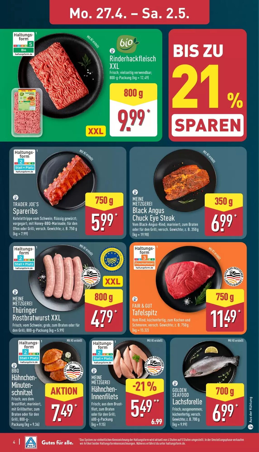 Aldi Nord Prospekt (ab 27.04.2026) zum Blättern - Seite 4