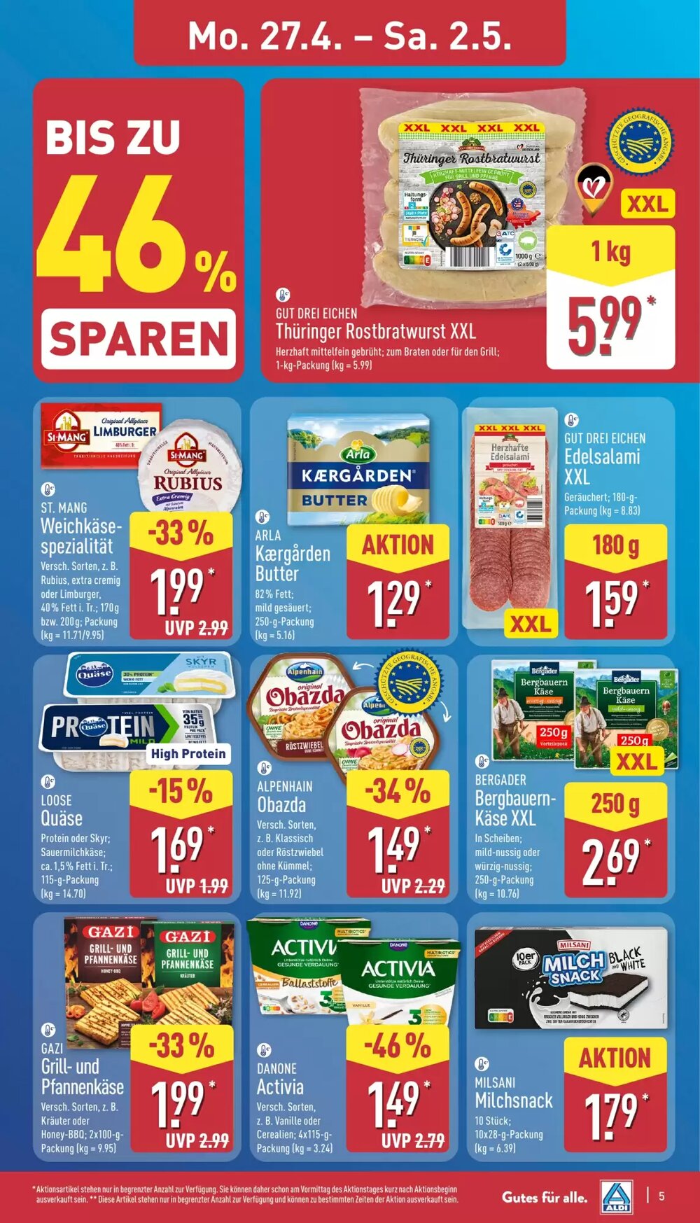 Aldi Nord Prospekt (ab 27.04.2026) zum Blättern - Seite 5