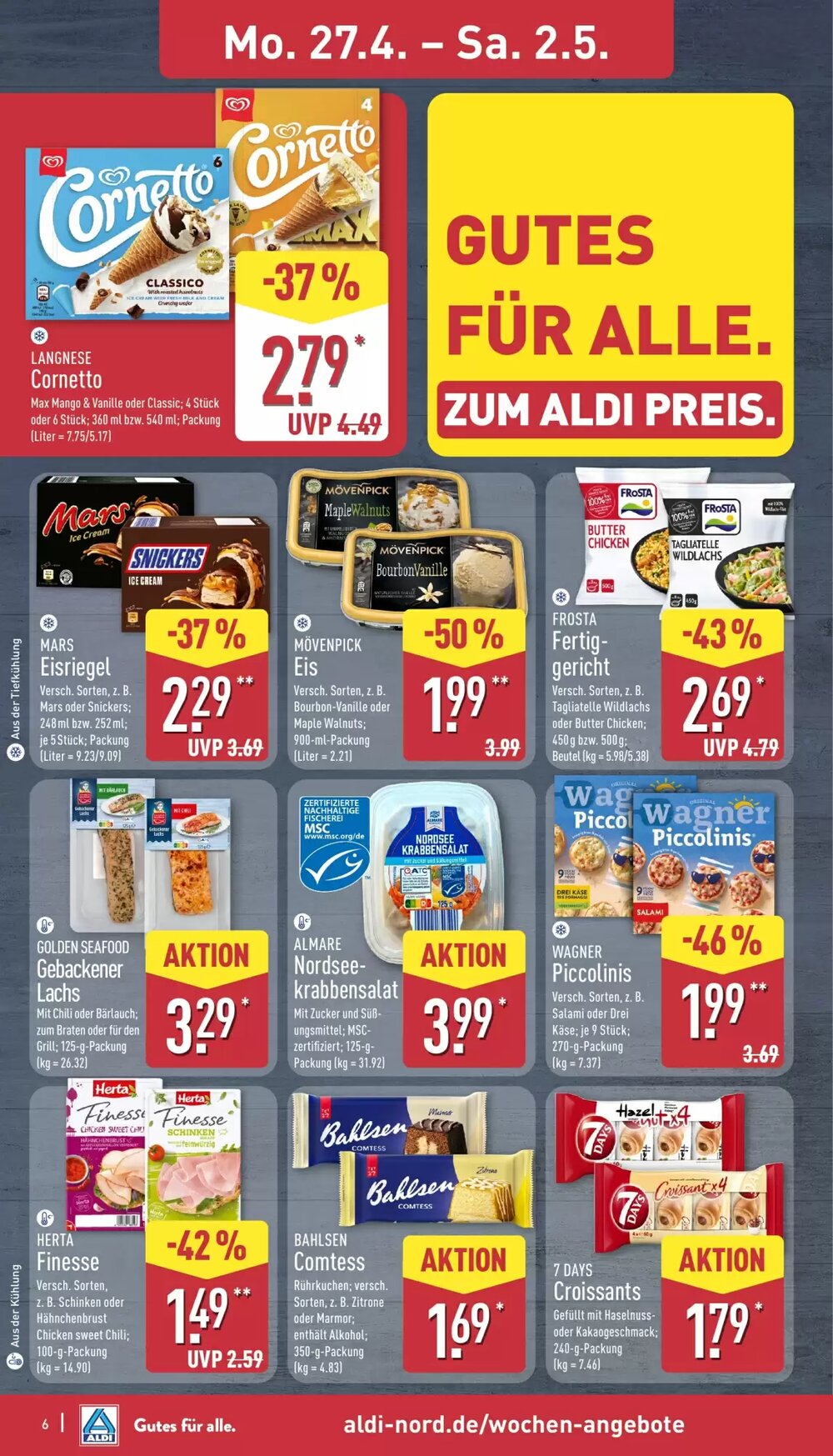 Aldi Nord Prospekt (ab 27.04.2026) zum Blättern - Seite 6