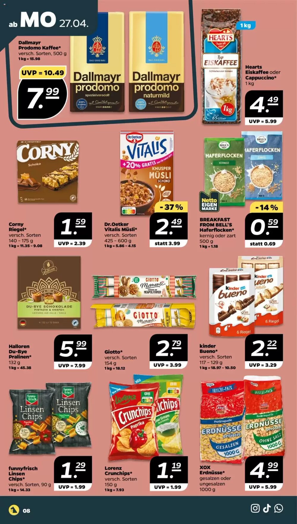 NETTO Prospekt (ab 27.04.2026) zum Blättern - Seite 8