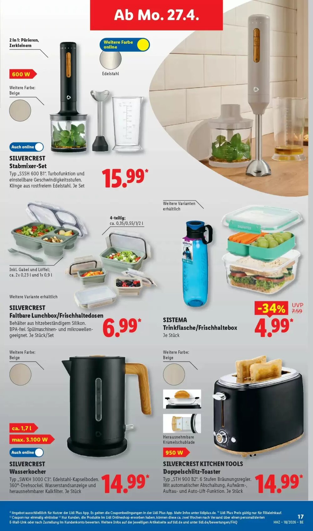 Lidl Prospekt (ab 27.04.2026) zum Blättern - Seite 33
