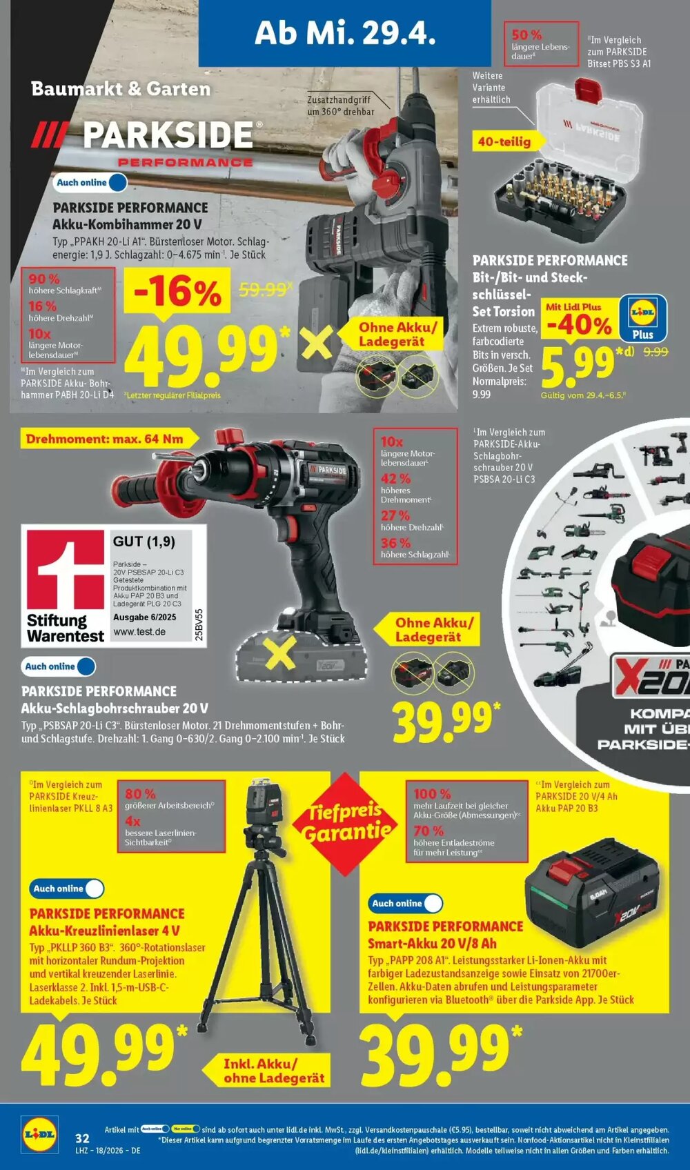 Lidl Prospekt (ab 27.04.2026) zum Blättern - Seite 52