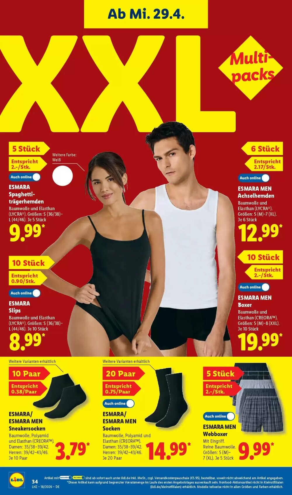 Lidl Prospekt (ab 27.04.2026) zum Blättern - Seite 54