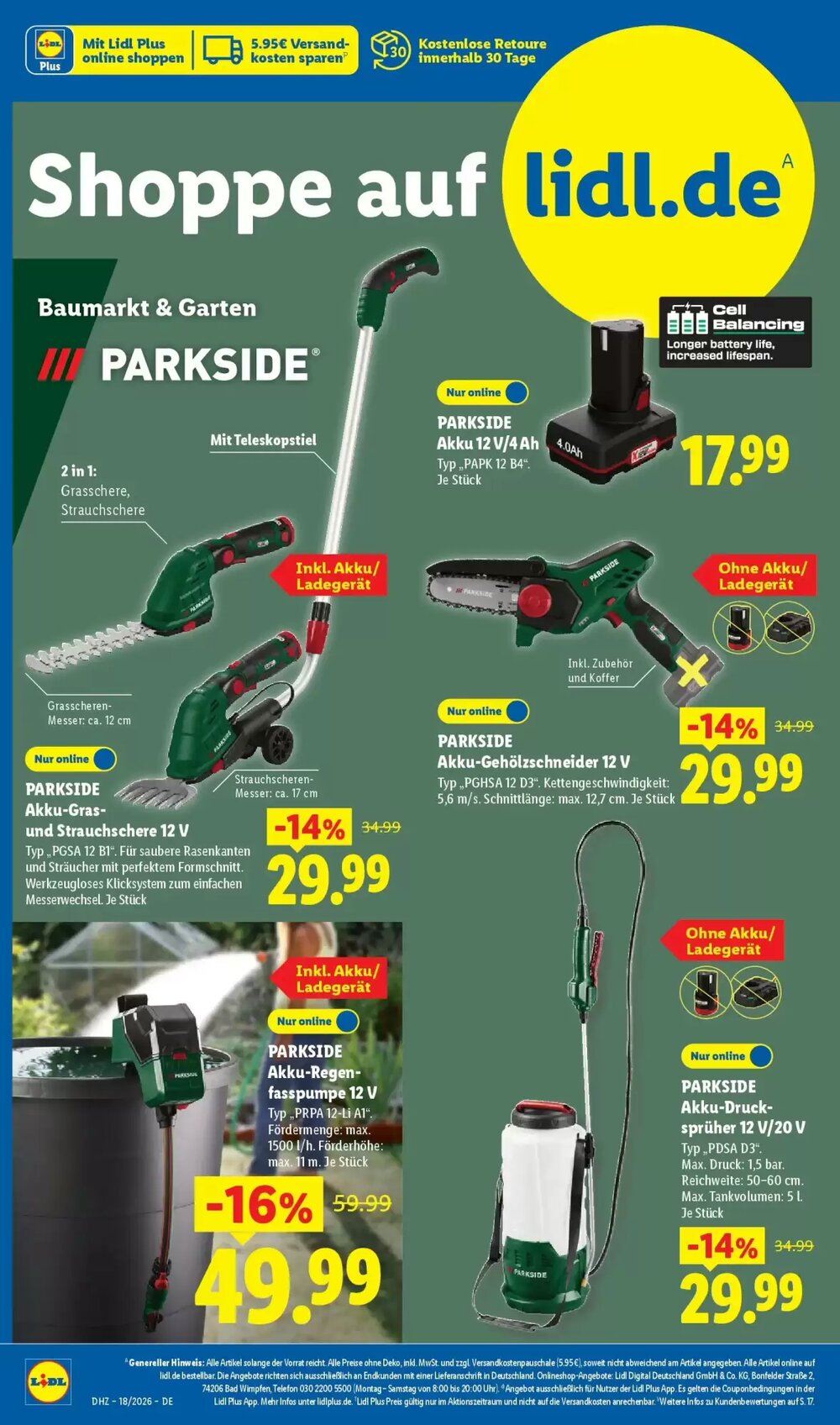 Lidl Prospekt (ab 27.04.2026) zum Blättern - Seite 6
