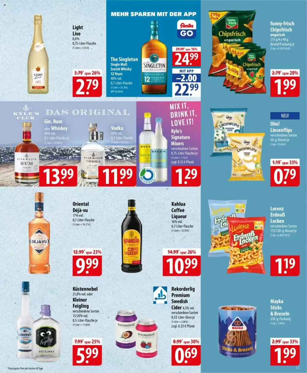 Famila Nord Ost Prospekt (ab 27.04.2026) zum Blättern - Seite 13