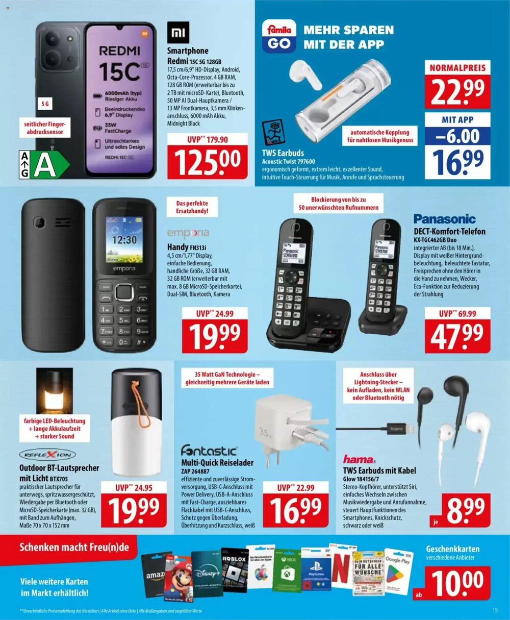 Famila Nord Ost Prospekt (ab 27.04.2026) zum Blättern - Seite 19