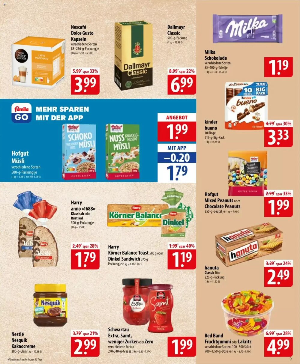 Famila Nord Ost Prospekt (ab 27.04.2026) zum Blättern - Seite 9