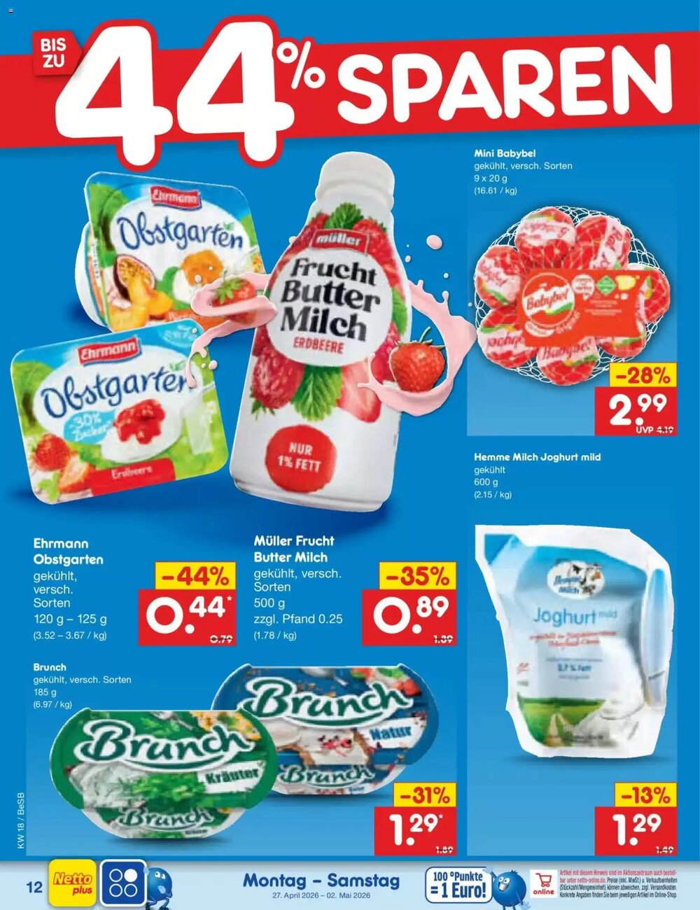 Netto Marken-Discount Prospekt (ab 27.04.2026) zum Blättern - Seite 14