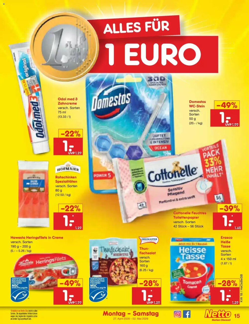 Netto Marken-Discount Prospekt (ab 27.04.2026) zum Blättern - Seite 17