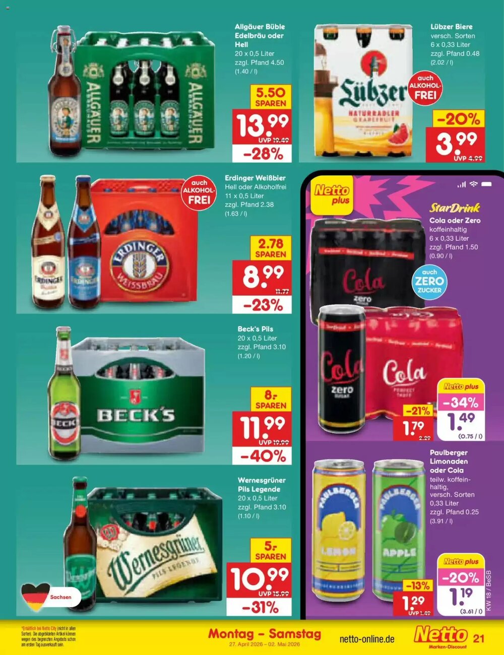 Netto Marken-Discount Prospekt (ab 27.04.2026) zum Blättern - Seite 25