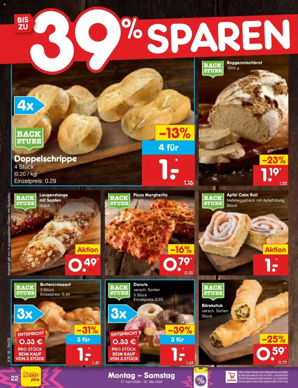 Netto Marken-Discount Prospekt (ab 27.04.2026) zum Blättern - Seite 30