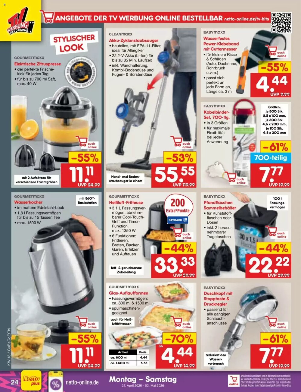 Netto Marken-Discount Prospekt (ab 27.04.2026) zum Blättern - Seite 32