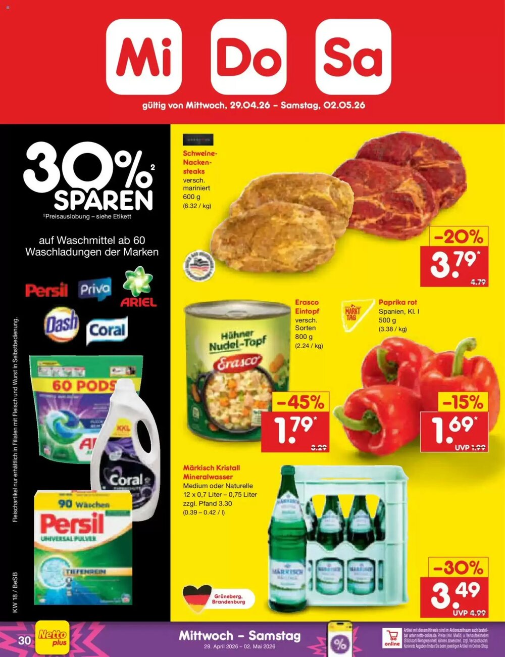 Netto Marken-Discount Prospekt (ab 27.04.2026) zum Blättern - Seite 44